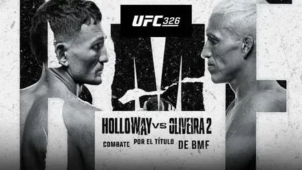 Max Holloway y Charles Oliveira se vuelven a enfrentar en la jaula de UFC.