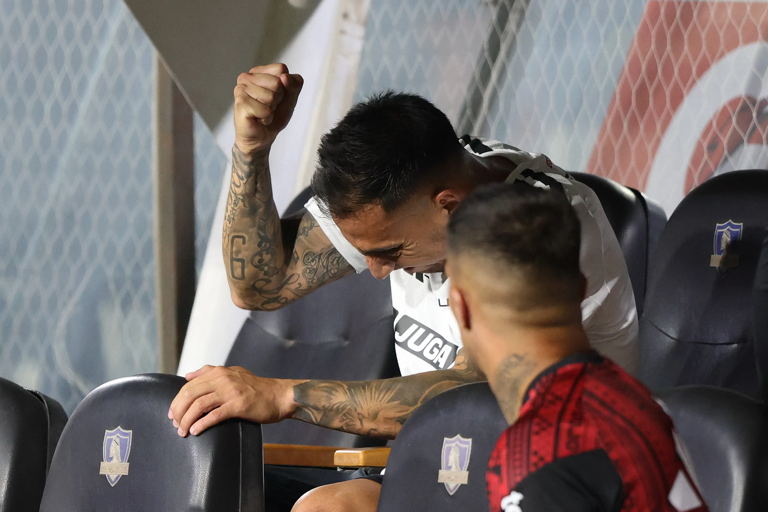 Javier Correa perdió la titularidad en Colo Colo. Foto: Felipe Zanca/Photosport