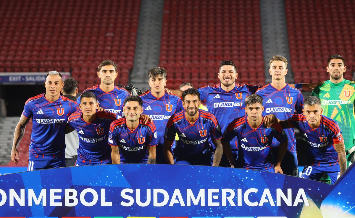 Los dos cambios de Paqui en la formación de U de Chile ante U de Conce