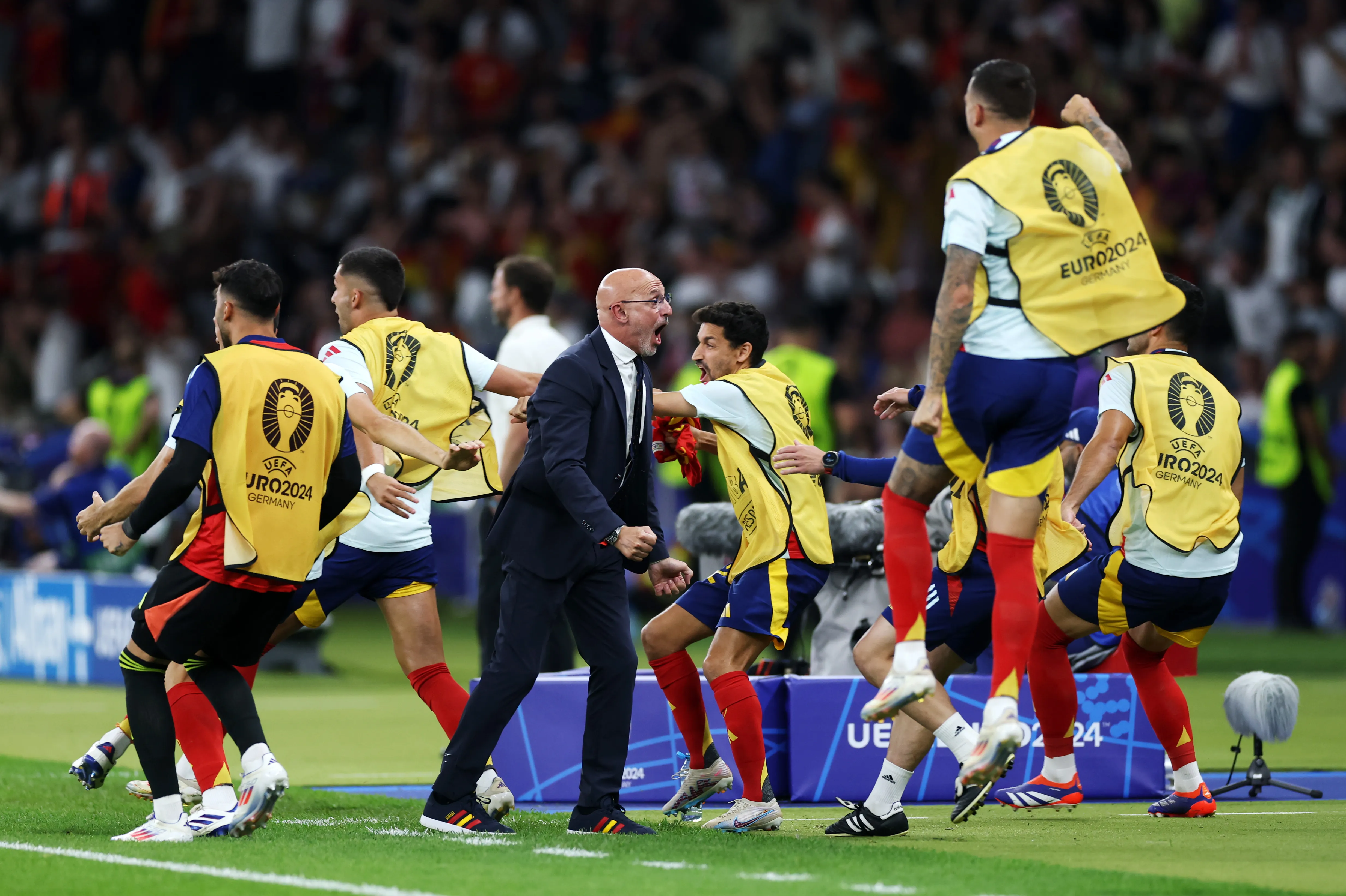 Luis de la Fuente confía en España. (Photo by Lars Baron/Getty Images)