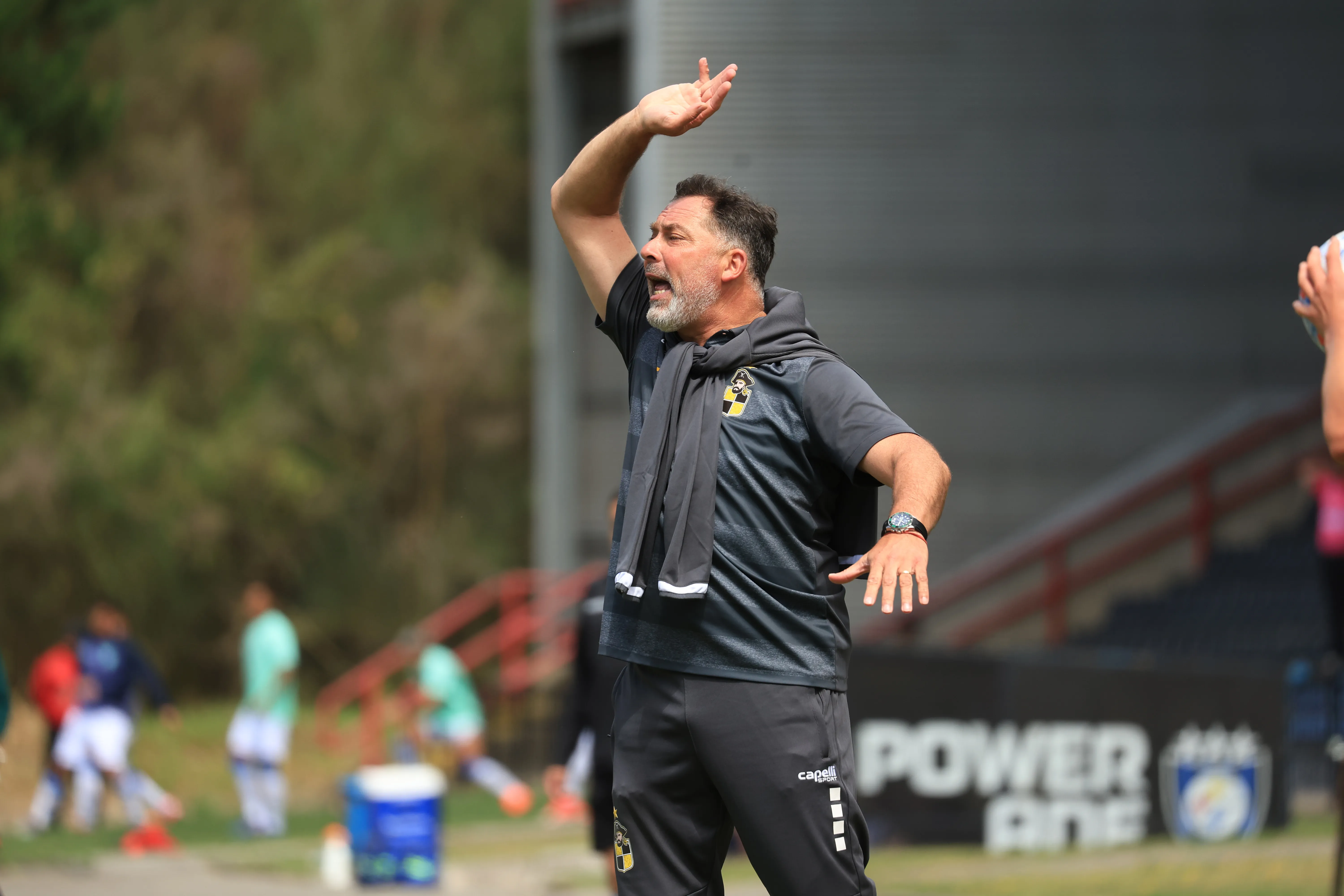 Hernán Caputto tuvo una jornada alegre en Talcahuano. (Eduardo Fortes/Photosport).