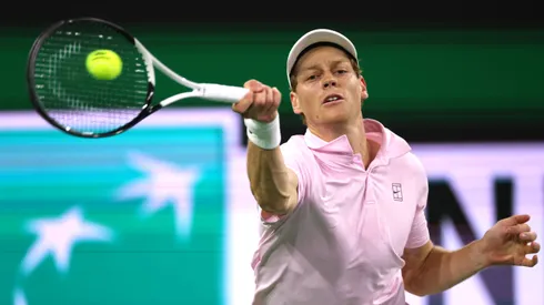 Jannik Sinner tuvo un gran debut en Indian Wells.
