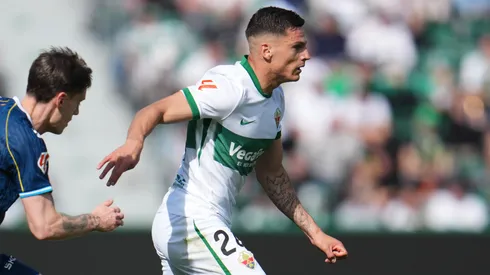 Lucas Cepeda lo pasa mal en el Elche.