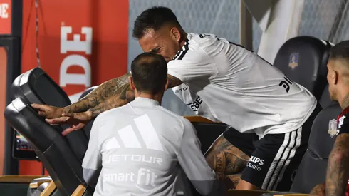 Javier Correa terminó furiosos en Colo Colo por no ser considerado como titular.