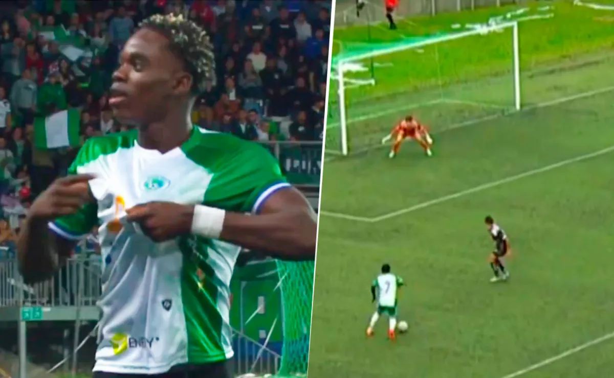 Manley Clerveaux anota golazo en la Primera B