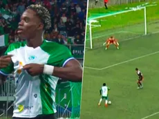 En racha: Manley Clerveaux marca nuevo golazo en la Primera B