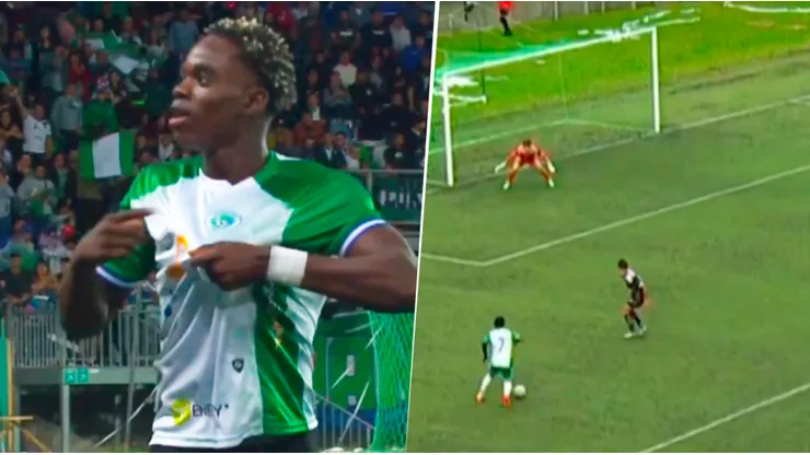 Clerveaux anotó su segundo gol en la Primera B