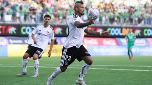 Arturo Vidal jugó un buen partido ante Audax.