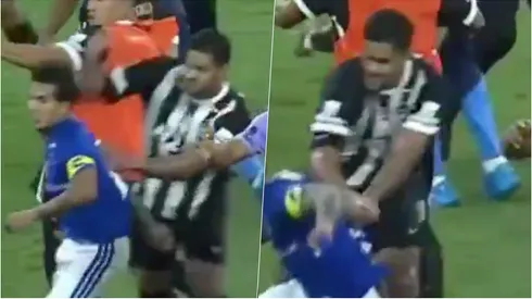 Hulk golpeó al argentino Lucas Romero en violenta pelea