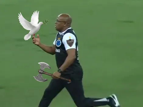 Da la vuelta al mundo en pelea en Brasil: pasa de pedir paz a pegar una patada