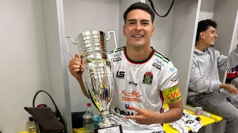 Notable momento vive el argentino de Lota.