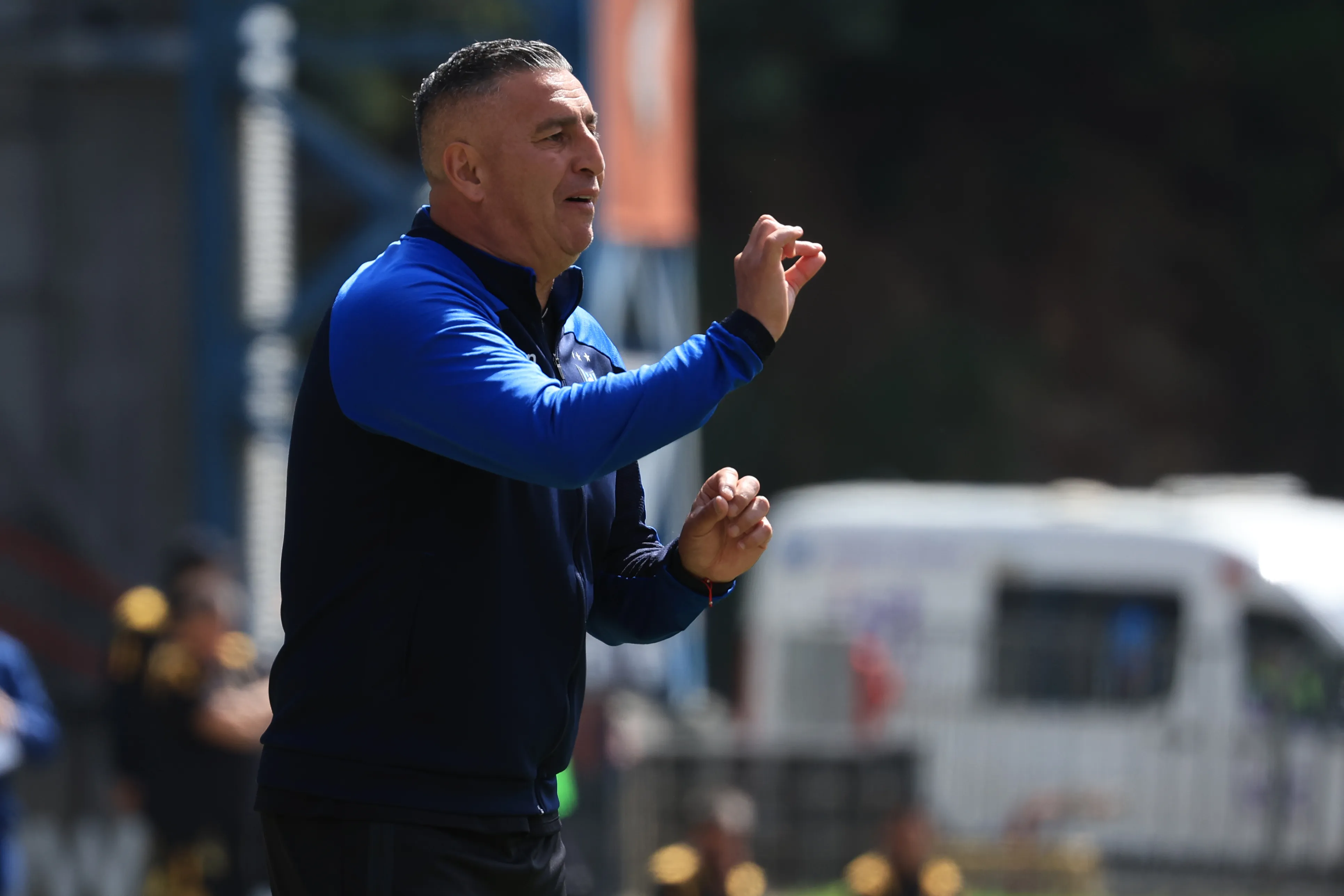 Jaime García visita a Huachipato. Foto: Eduardo Fortes/Photosport