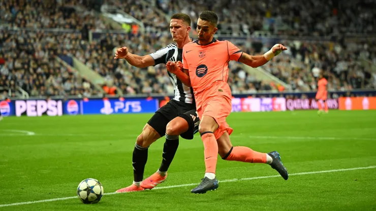 Barcelona le ganó a Newcastle 2-1 en la fecha 1 de la Champions League.