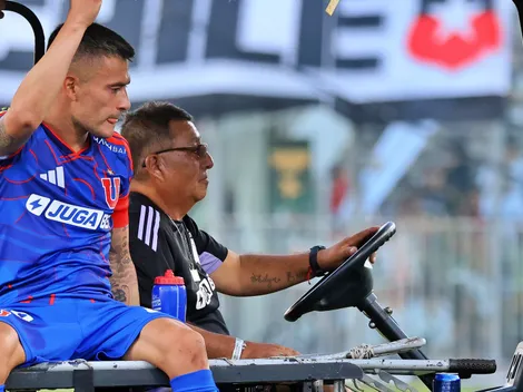 La U es un hospital: Aránguiz se suma a larga lista de lesionados