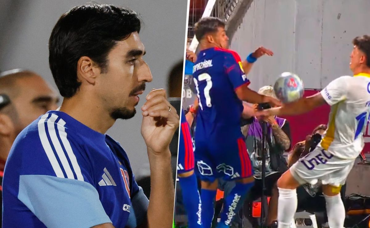 “Lo vio todo el estadio”: la jugada que Francisco Meneghini y toda la U pidió penal