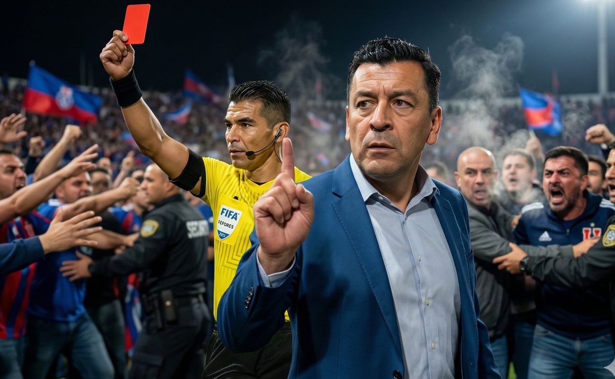 Así salió Roberto Tobar del Estadio Nacional tras la gran polémica en la U de Chile vs Universidad de Concepción: “¡No me grite así!”