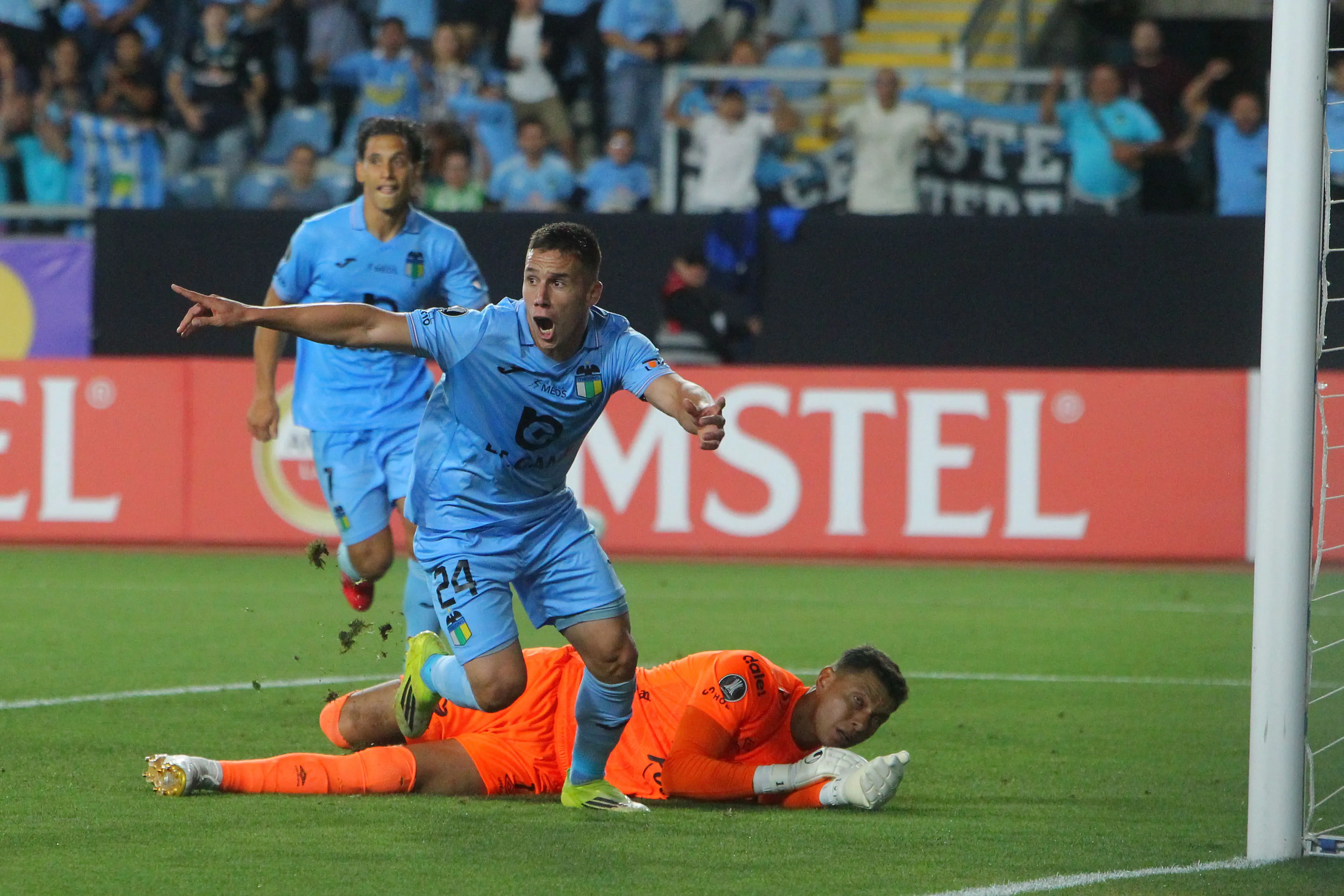 O’Higgins está a un paso de clasificar a la fase de grupos de la Copa Libertadores. (Foto: Jorge Loyola/Photosport)