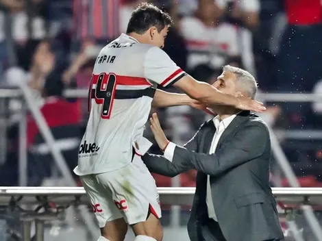 Emotivo mensaje de Gonzalo Tapia para despedir a Crespo de São Paulo