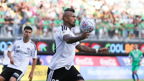 Vidal se lució ante Audax con un escorpión
