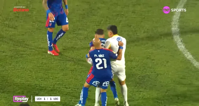 La jugada que marcó la expulsión de Marcelo Díaz