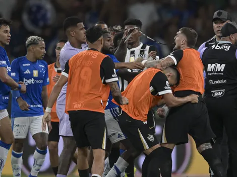 Provocó batalla campal entre Cruzeiro y Mineiro, y ahora habla sobre polémica reacción