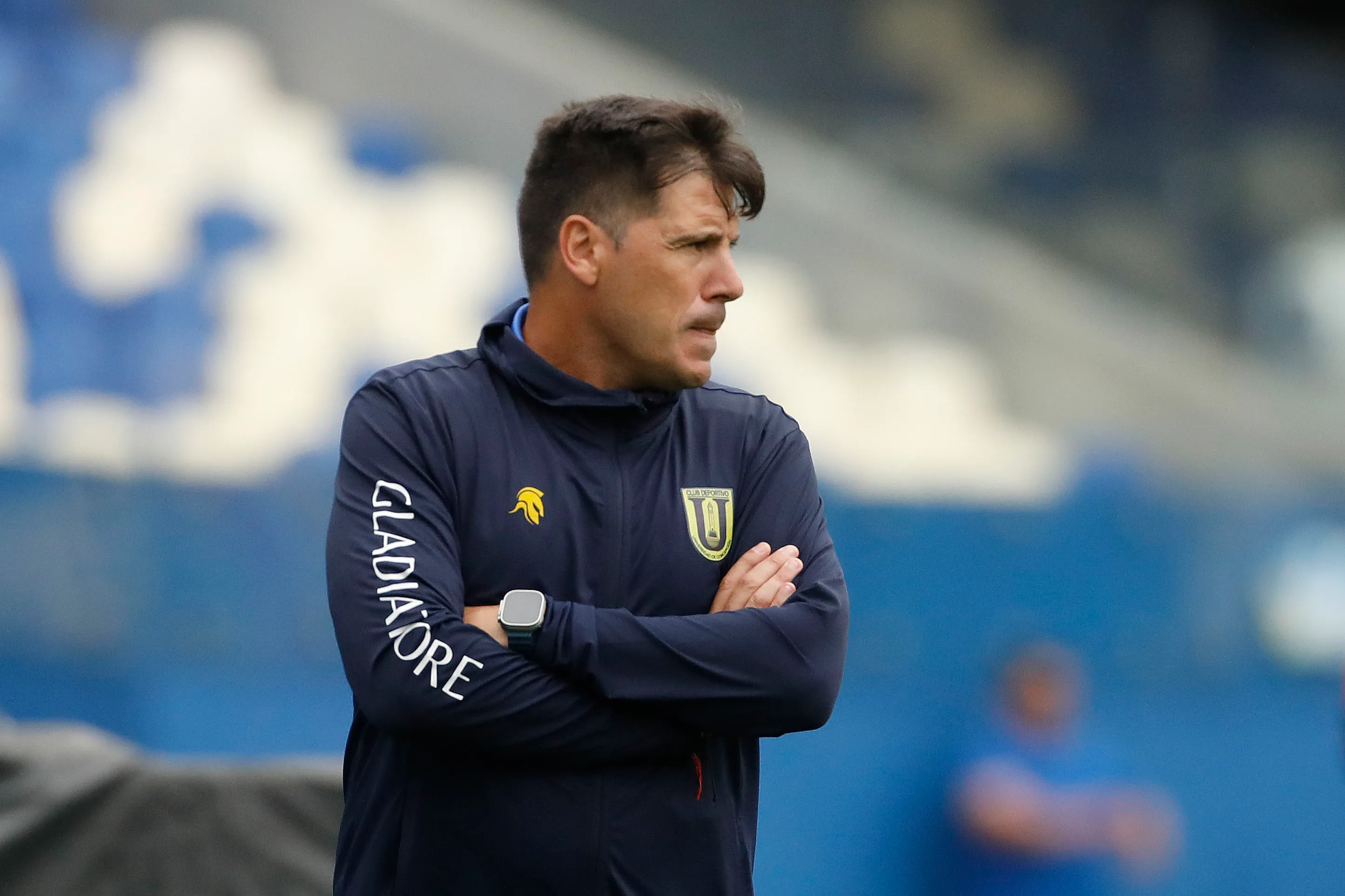 Juan Cruz Real no pudo estar en el partido ante U de Chile. (Marco Vázquez/Photosport).