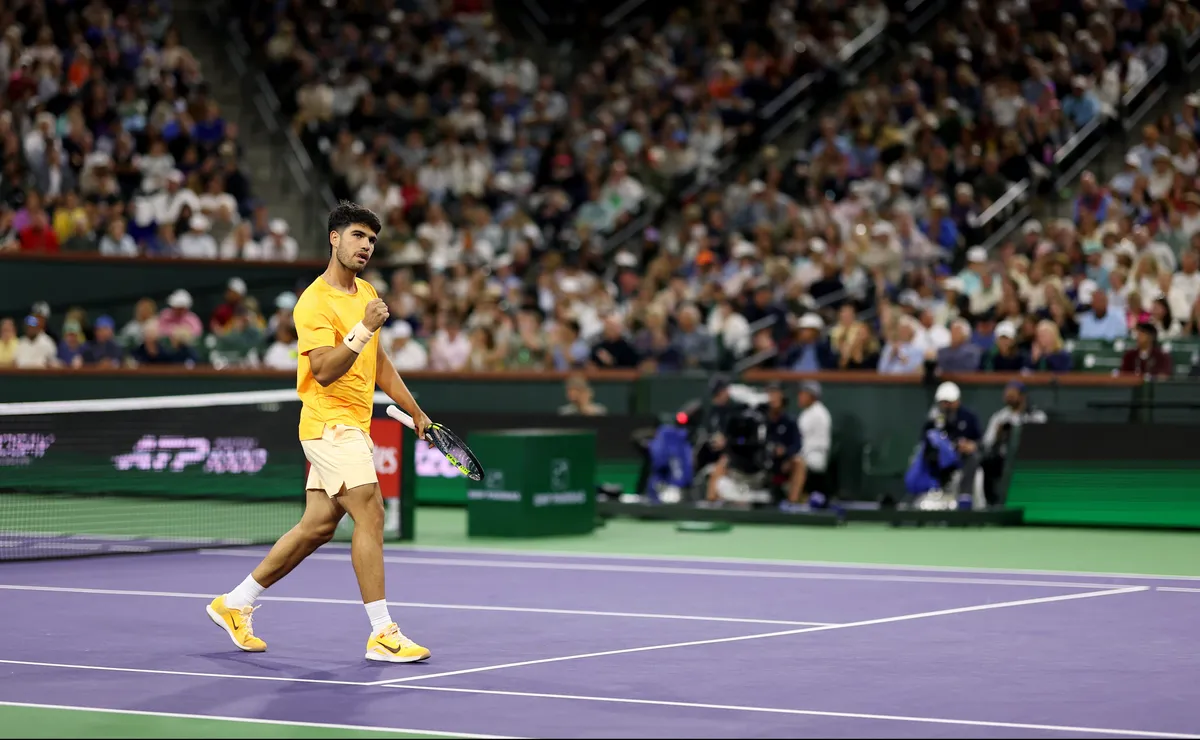 Carlos Alcaraz enfrenta a Casper Ruud en Indian Wells