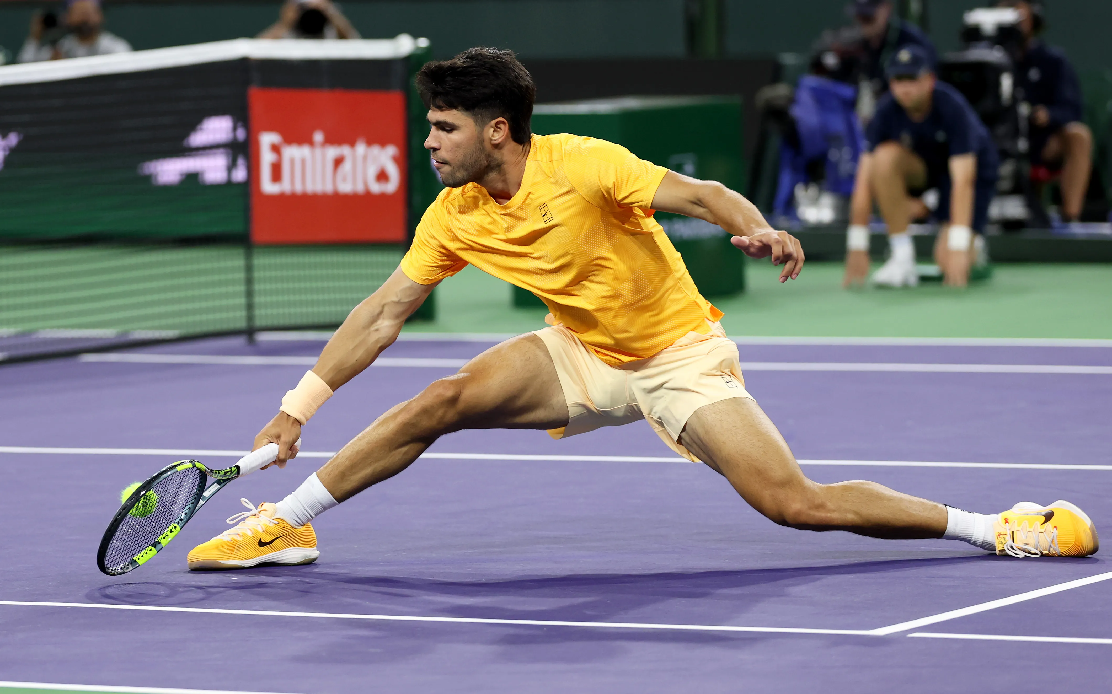 Carlos Alcaraz en Indian Wells. (Photo by Clive Brunskill/Getty Images)