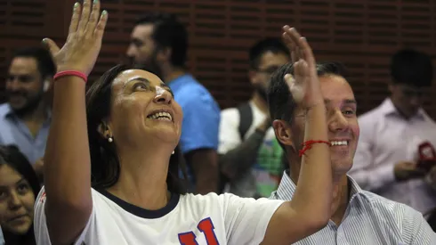 La ex ministra que se mete en las altas esferas del fútbol.
