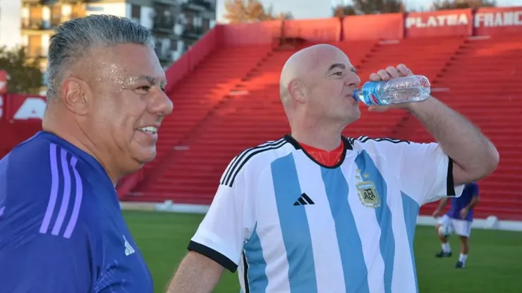 Infantino señaló que España es más favorita que Argentina para ser campeón mundial