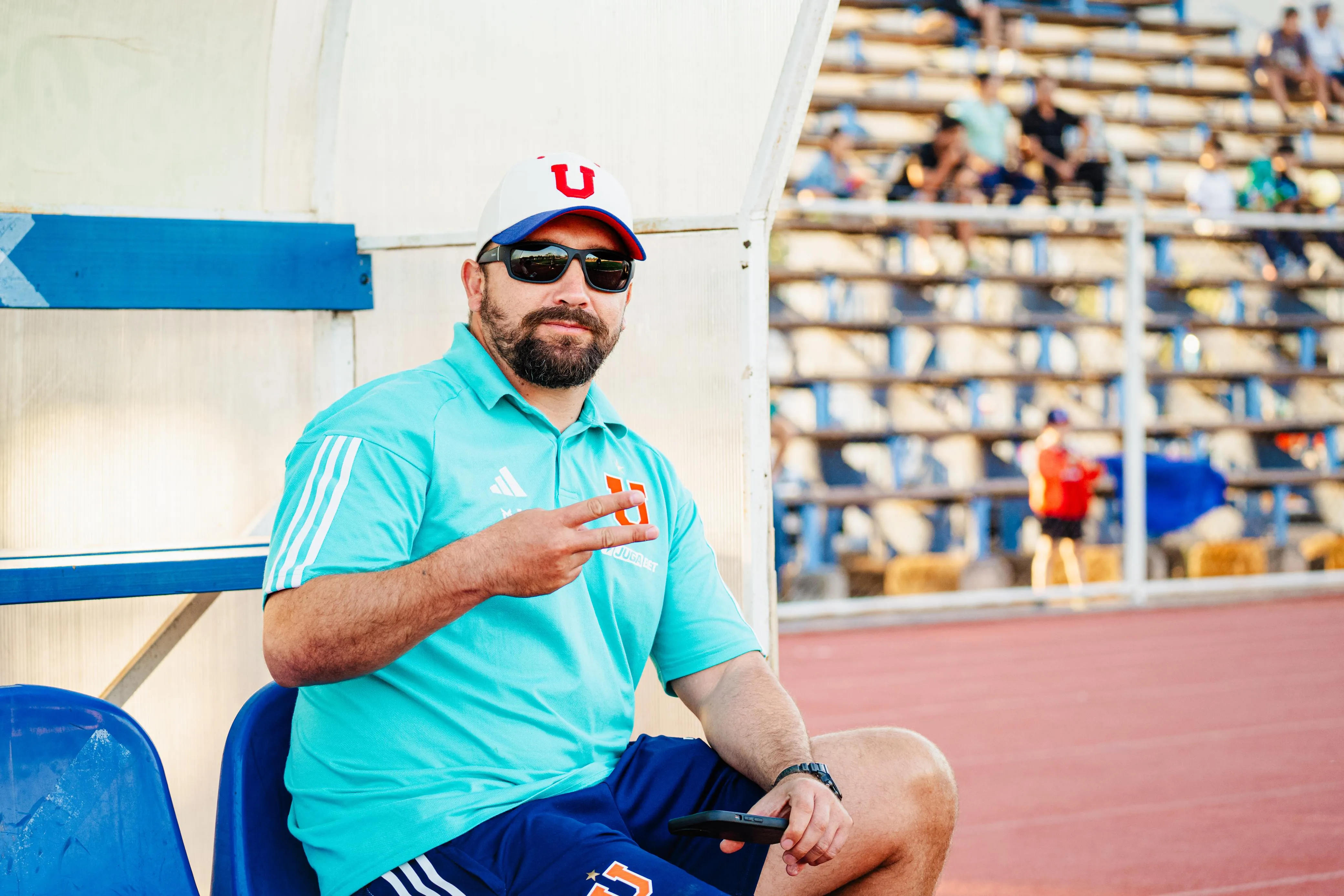 Manuel Iturra será el técnico interino en la U tras trabajar con Paqui. Foto: Emisora Bullanguera.