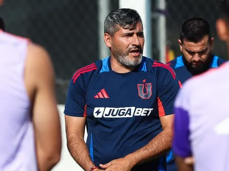 El primer entrenamiento del DT interino de U de Chile