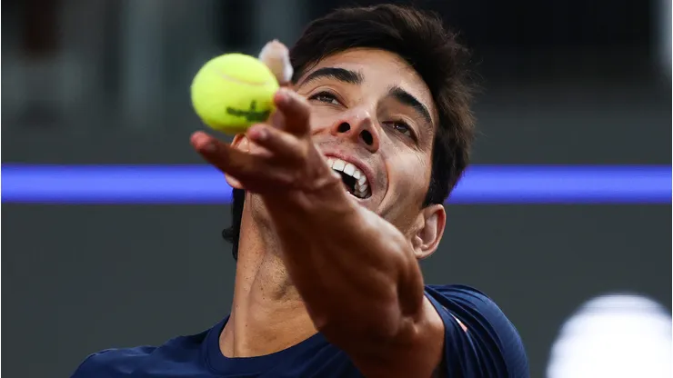 Cristian Garin se agarró con su rival y le dijo adiós al Challenger de Punta Cana.