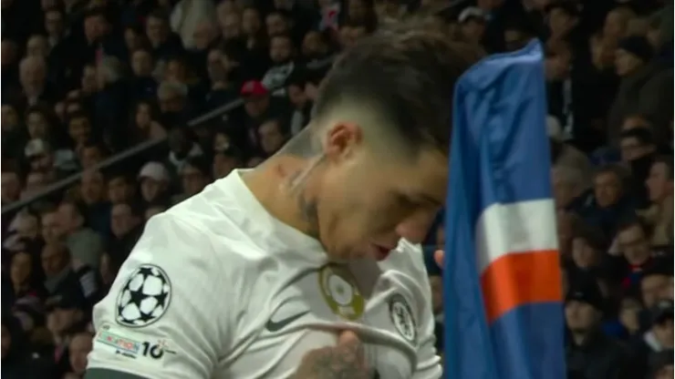 Enzo Fernández le sacó en cara el título del Mundial de Clubes al PSG
