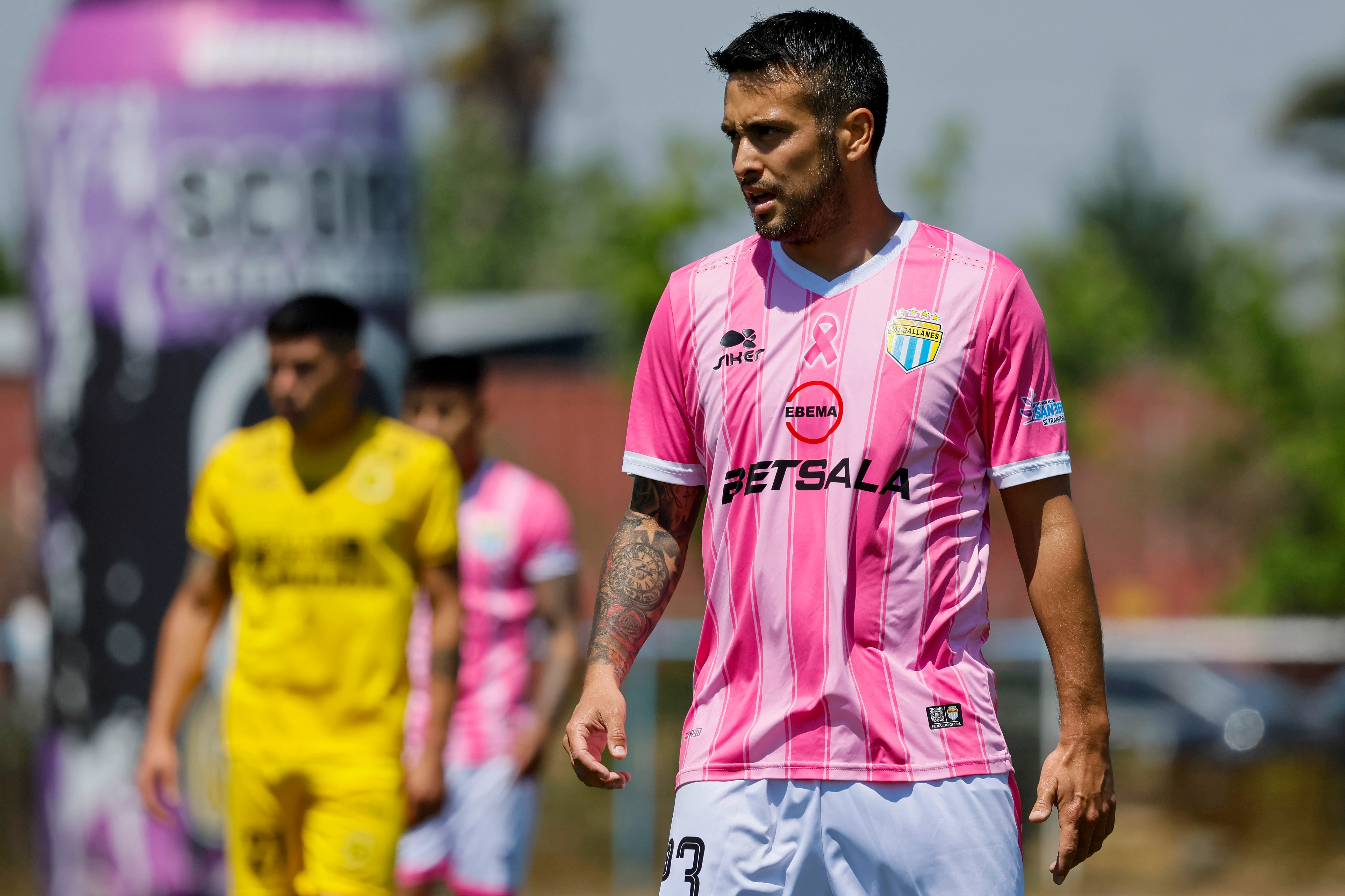 Cristóbal Jorquera durante su etapa en Magallanes en 2024. (Andres Pina/Photosport).