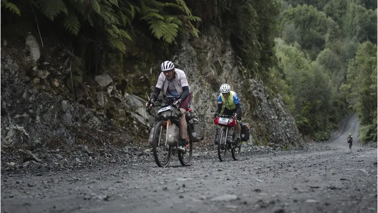 Gran desafío para los ciclistas hay en el sur de Chile