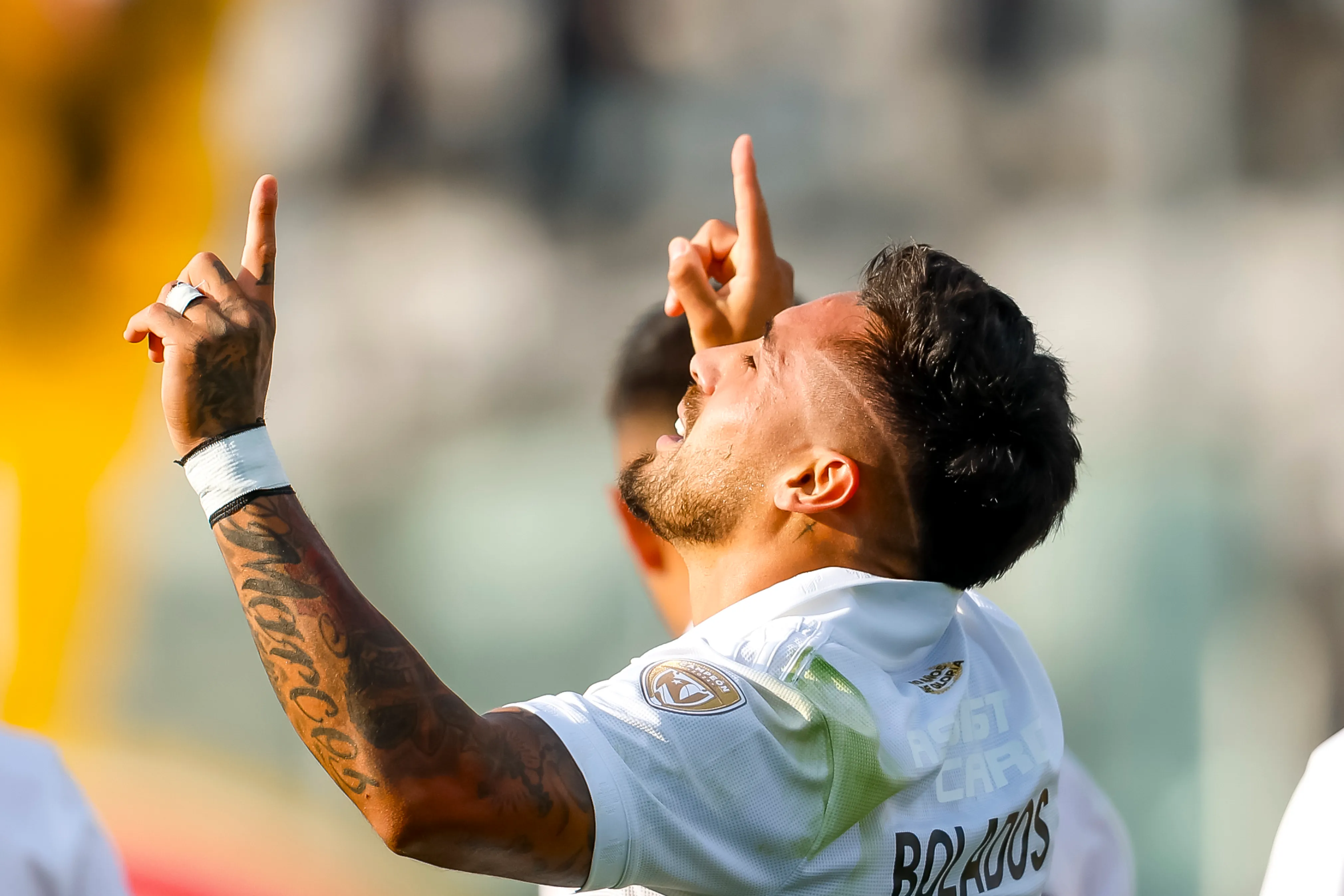 Marcos Bolados sigue con su recuperación y podría estar listo en la segunda rueda para ayudar a Colo Colo. Foto: Photosport.