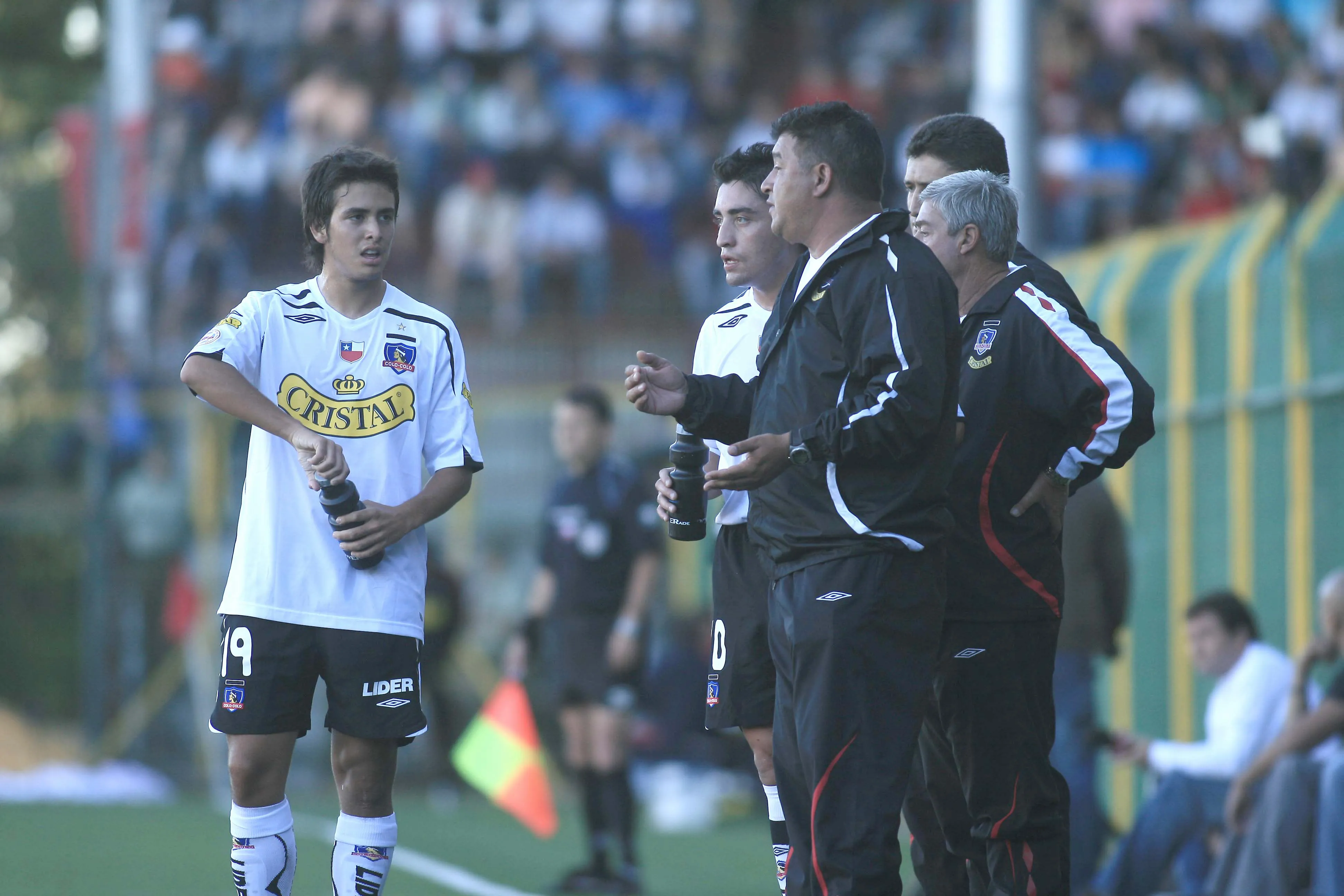 Cristóbal Jorquera era un jugador por el que Bichi Borghi se la jugó en Colo Colo. (MARIO MENDOZA/PHOTOSPORT).