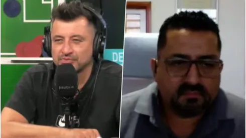Aldo Marín aprovechó de aclarar un problema al aire con Nico Peric.
