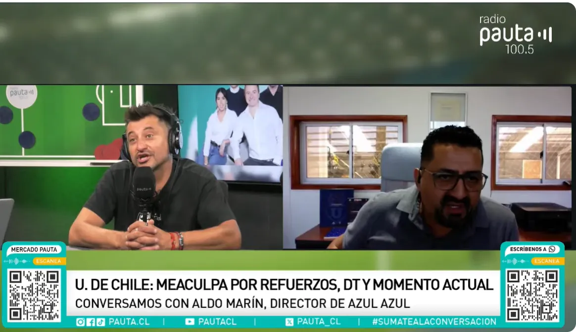El momento en que Aldo Marín encaró a Peric.