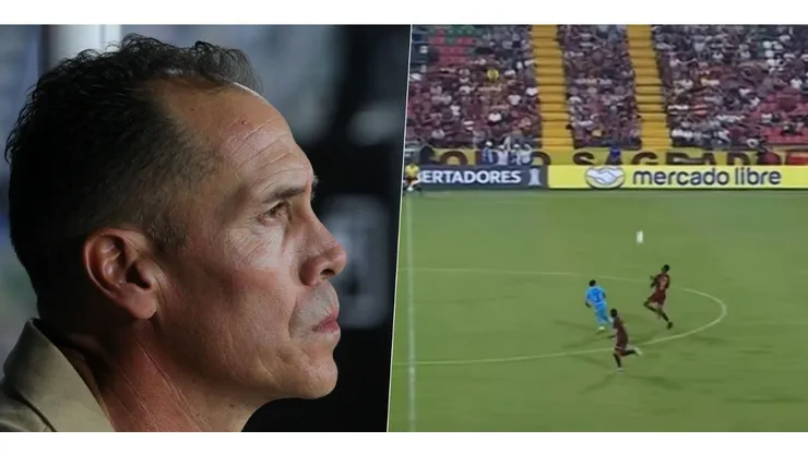 Lucas Bovaglio lamentó una eliminación casi sobre la hora ante Deportes Tolima.
