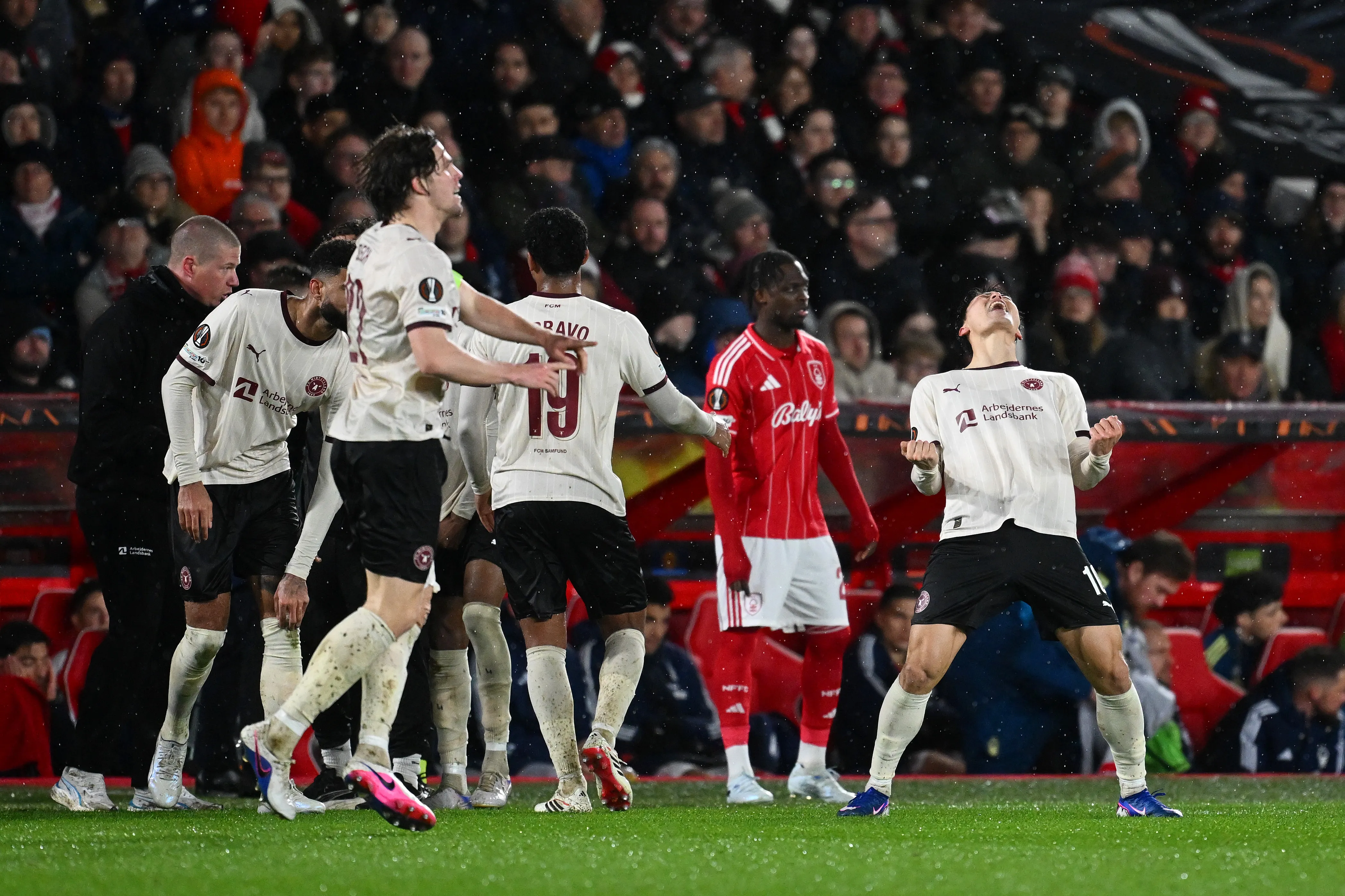 FC Midtjylland ganó en Inglaterra. (Photo by Gareth Copley/Getty Images)