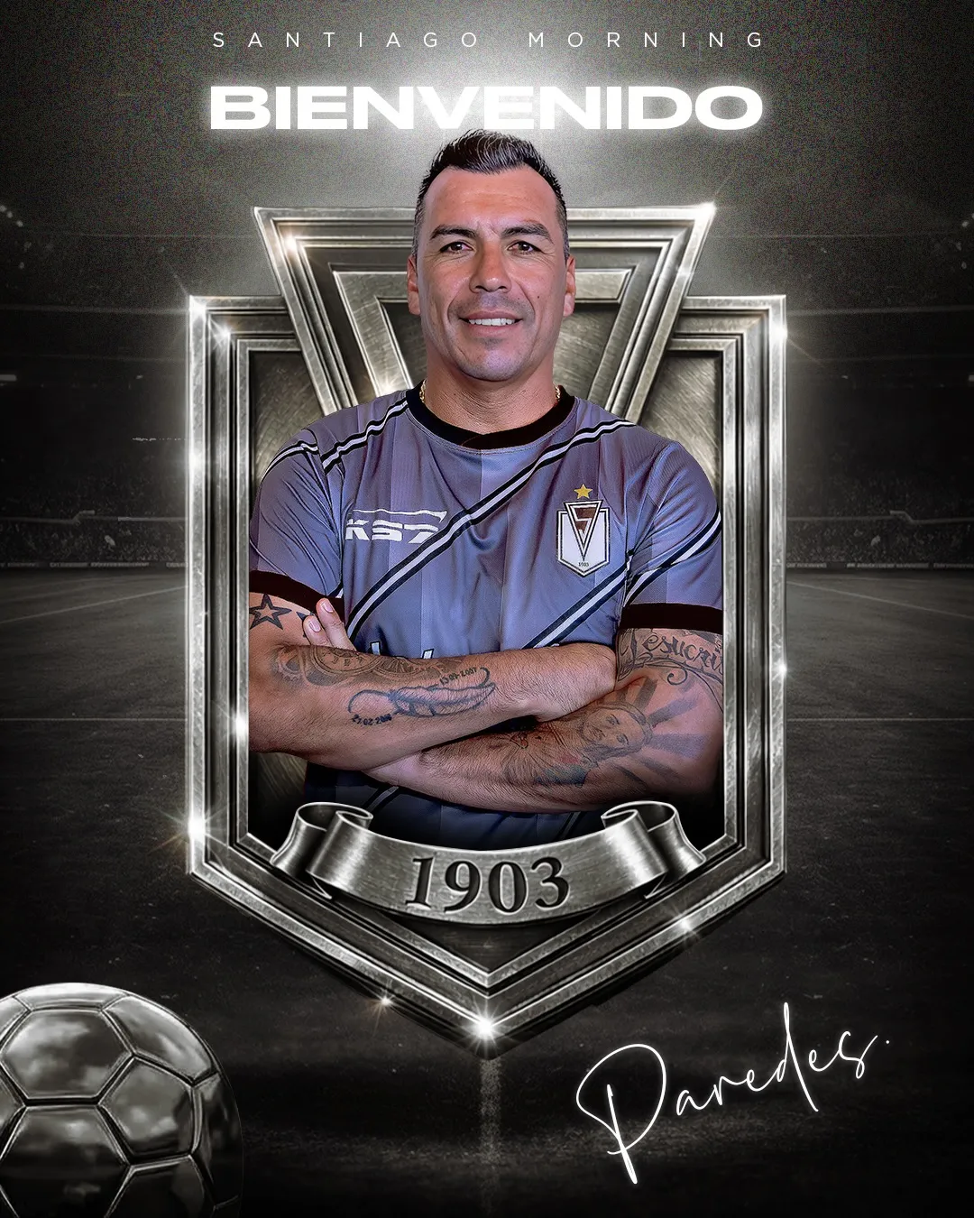 Paredes llega a Santiago Morning para ser entrenador