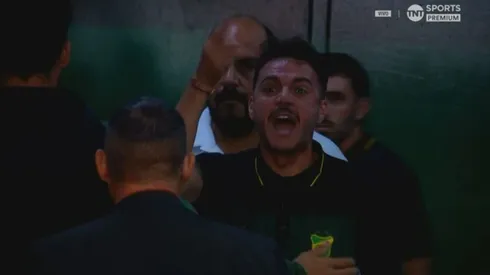 Mariano Soso gritó con furia a un árbitro en Argentina