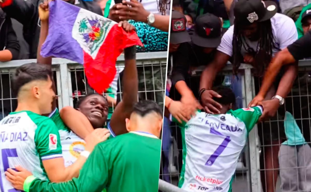 “Los vi con la bandera de Haití”: Manley Clerveaux explica inédita celebración en Puerto Montt