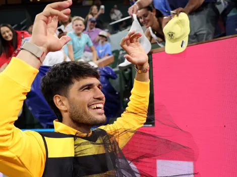 Lo que le faltaba al aura de Alcaraz: disfrazarse en Indian Wells