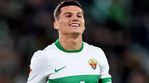 Lucas Cepeda viene de no jugar en el último partido de Elche.