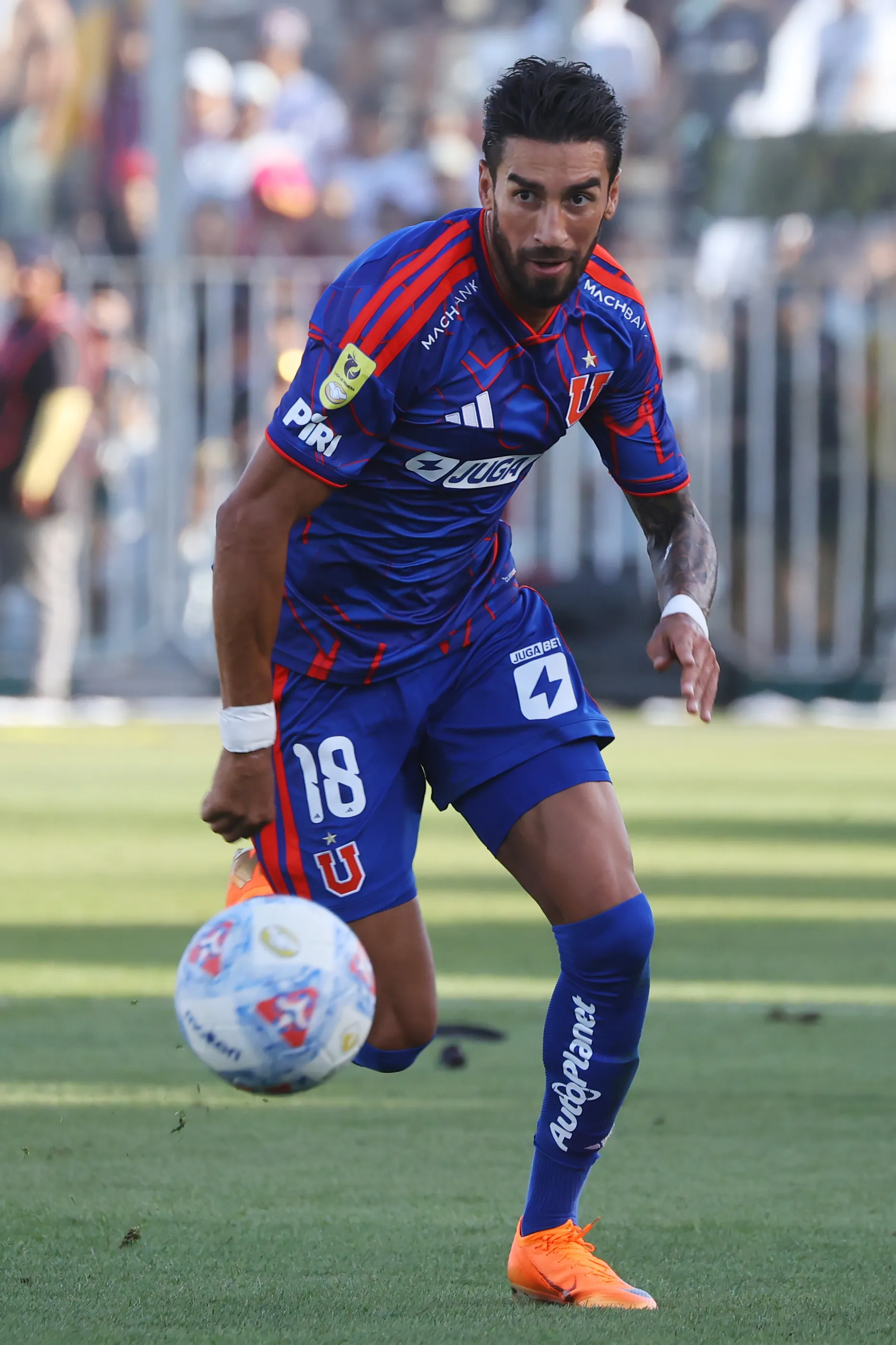 Juan Martín Lucero será la gran novedad para el duelo de la U ante Coquimbo Unido