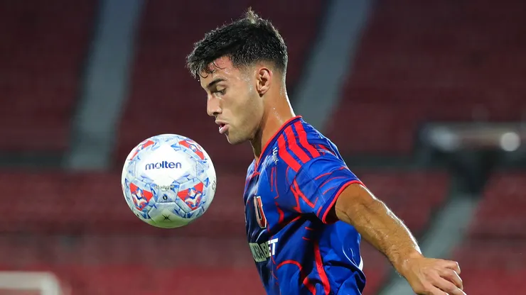 Felipe Salomoni llegó en 2025 a U. de Chile.
