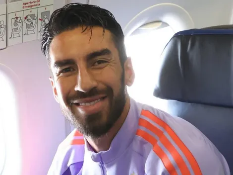 Particular momento: el encuentro de hinchas de la U con Lucero